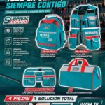 KITS COMBO CHALECO+MOCHILA+BOLSO+PORTA HERRAMIENTAS TOTAL